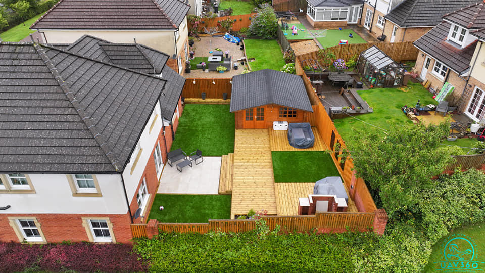Garden after transformation - view 1