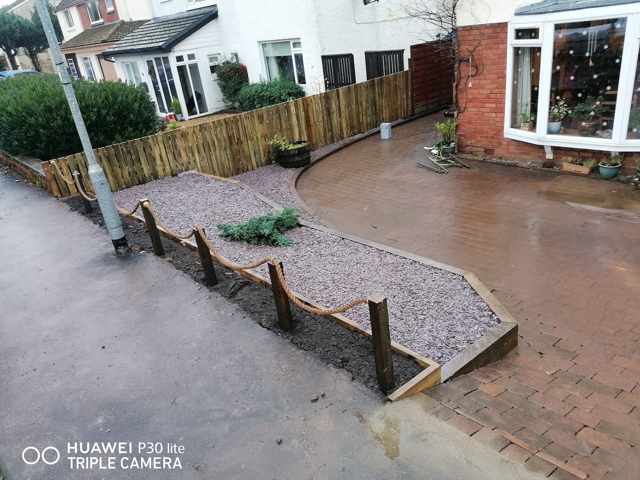 Front garden completed - view 2